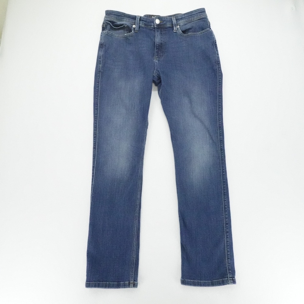 DU/ER Jeans Mens 33 x 32 Blue L2X Performance Denim Relaxed Taper Casual